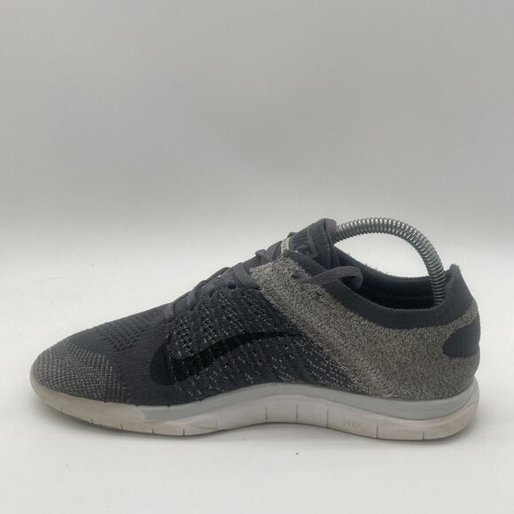 Women Size 8.5 Nike Free Running Shoes Gray Ombre Fabric Lace Sneaker 631050-002 - Picture 5 of 9